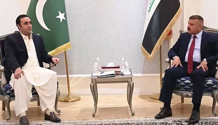 وزیرِ خارجہ کی عراقی وزیرِ داخلہ کیساتھ بغداد میں ملاقات
