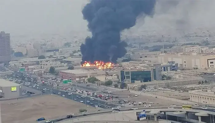 متحدہ عرب امارات کی کیمیکل فیکٹری میں آگ لگنےسے 9 پاکستانی زخمی