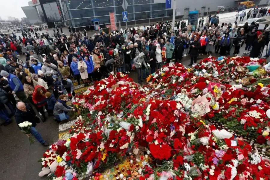 ماسکو دہشتگردی؛ روس مین سوگ، داعش نے قاتلوں کی تصویر پیش کر دی