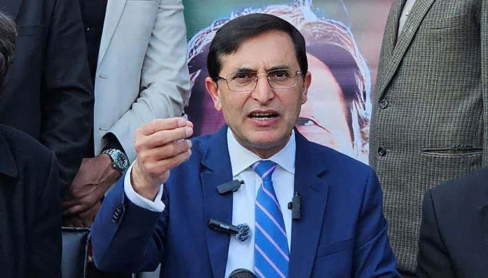 چیف جسٹس کو چاہیے کہ بانی پی ٹی آئی کے خط کی سنوائی کر کے ریلیف دیں، بیرسٹر گوہر