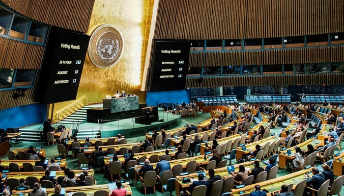 اقوام متحدہ جنرل اسمبلی کا 80واں اجلاس شروع